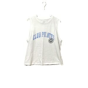 Spiritual Gangster White and Blue Muscle Tee
